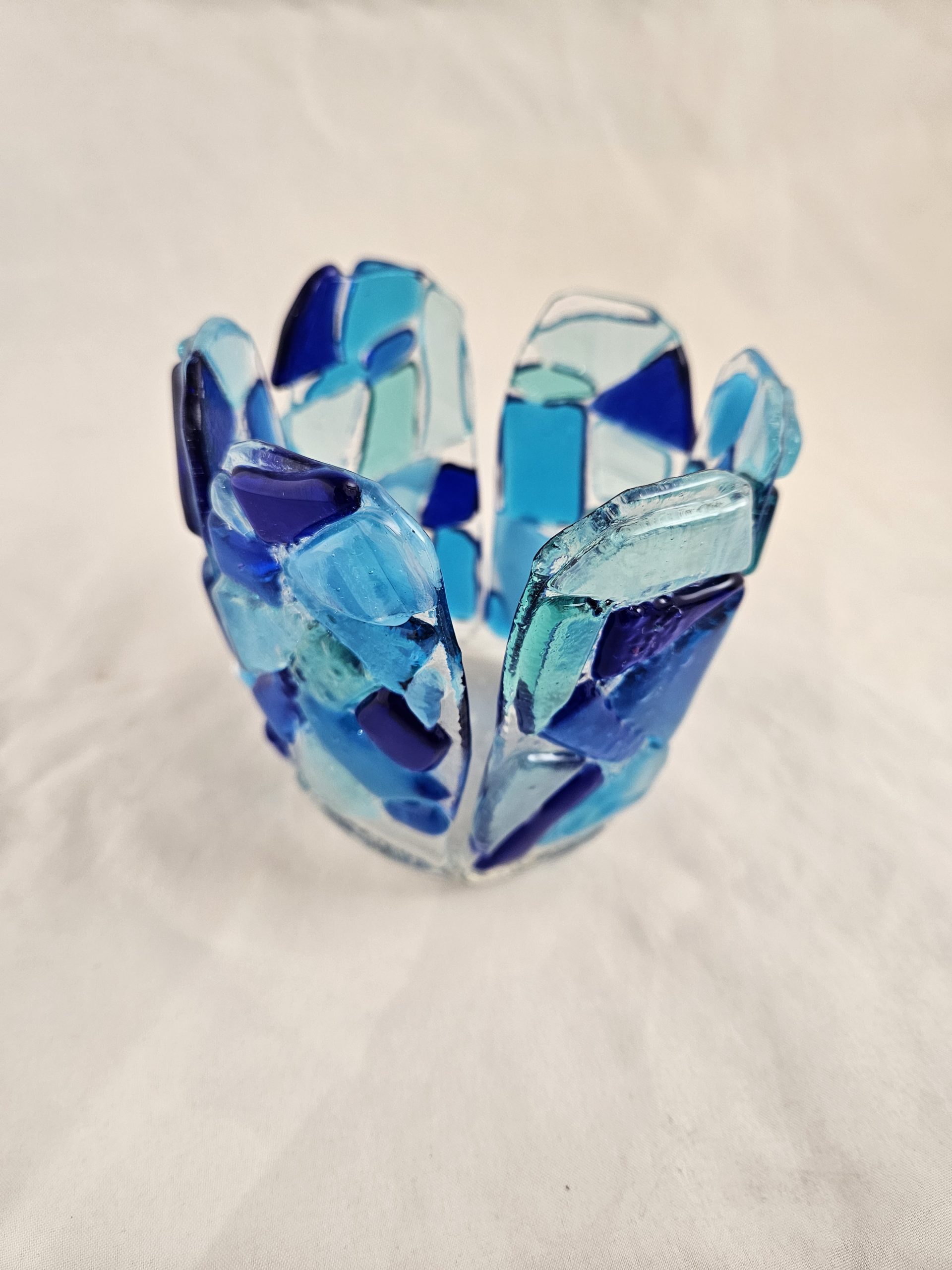 Shorelight Votive Holder - Fused Glass