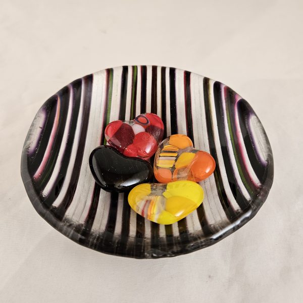 Gathered Hearts - Fused Glass
