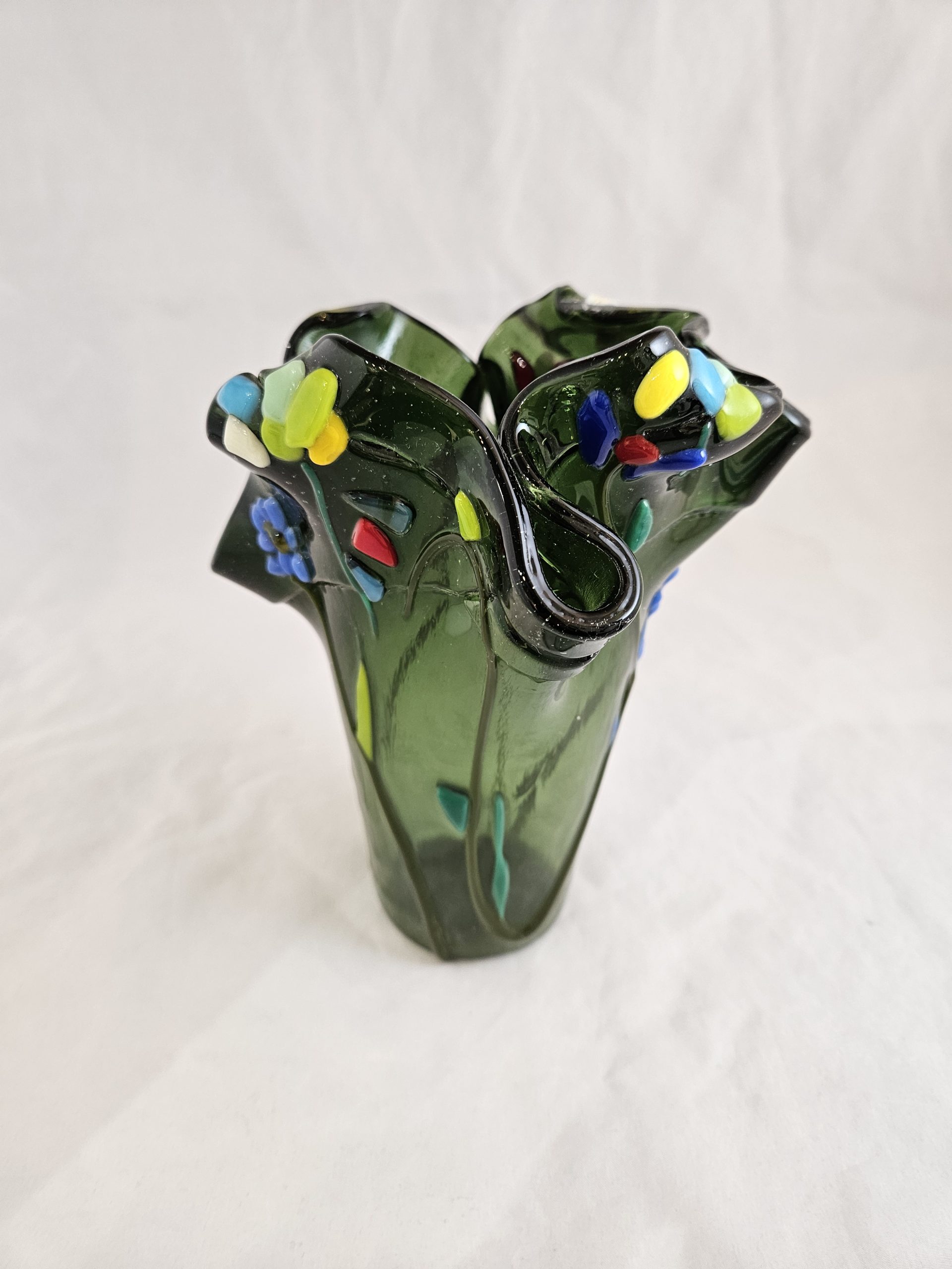 Woodland Ruffle - Fused Glass
