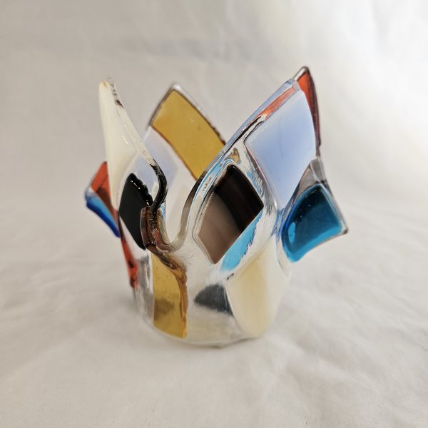 Colorlight Fold - Fused Glass