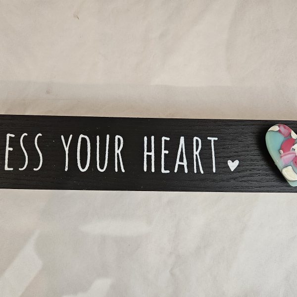 Bless Your Heart - Fused Glass