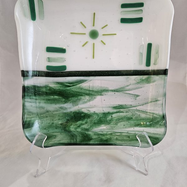 Quiet Marker - Fused Glass