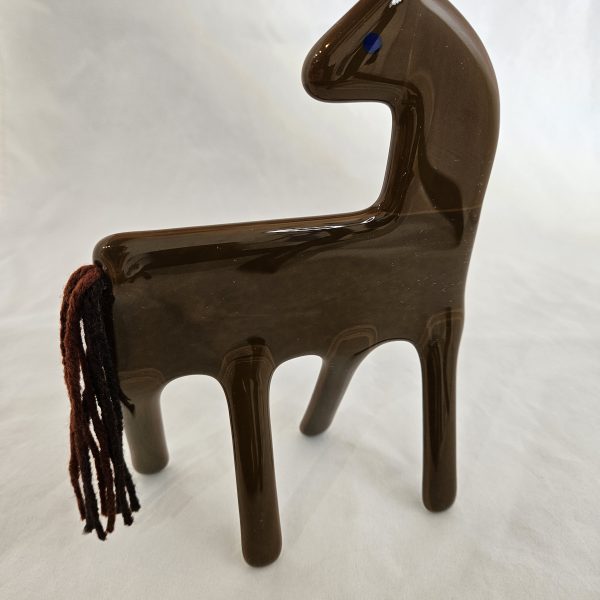 Chestnut Pony - Fused Glass