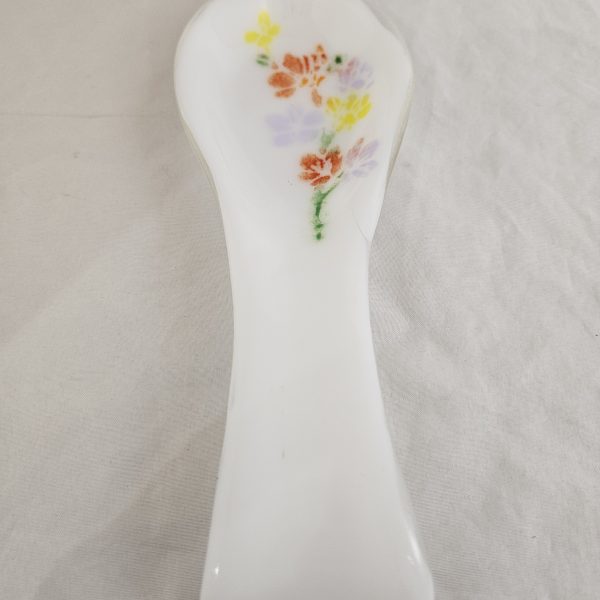 Garden Bloom Spoon Rest - Fused Glass