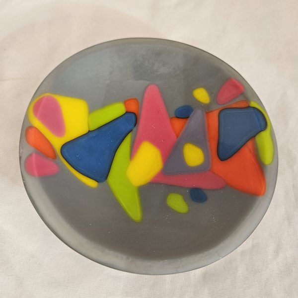 Colorful Gathering - Fused Glass
