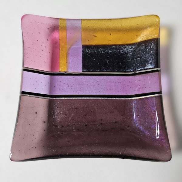 Velvet Ember - Fused Glass