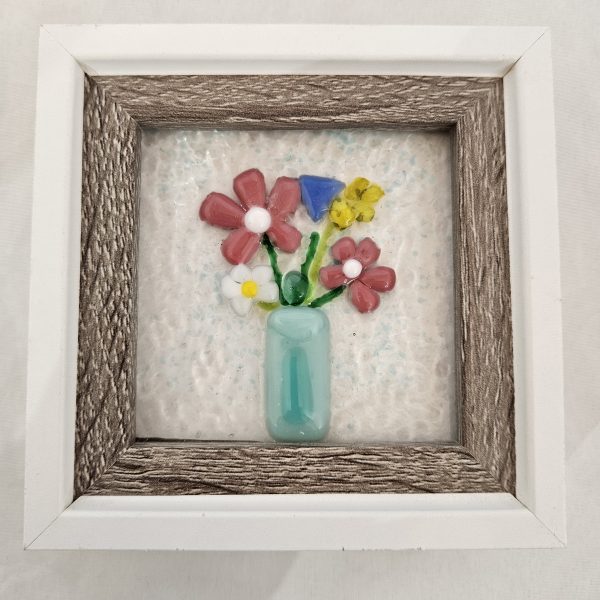 Garden Jar Keepsake - Fused Glass