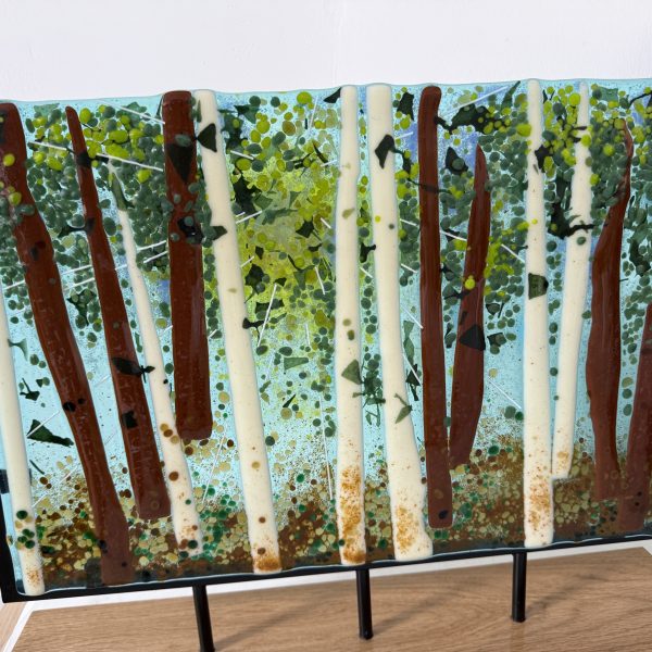 Whispers of Depth - Fused Glass