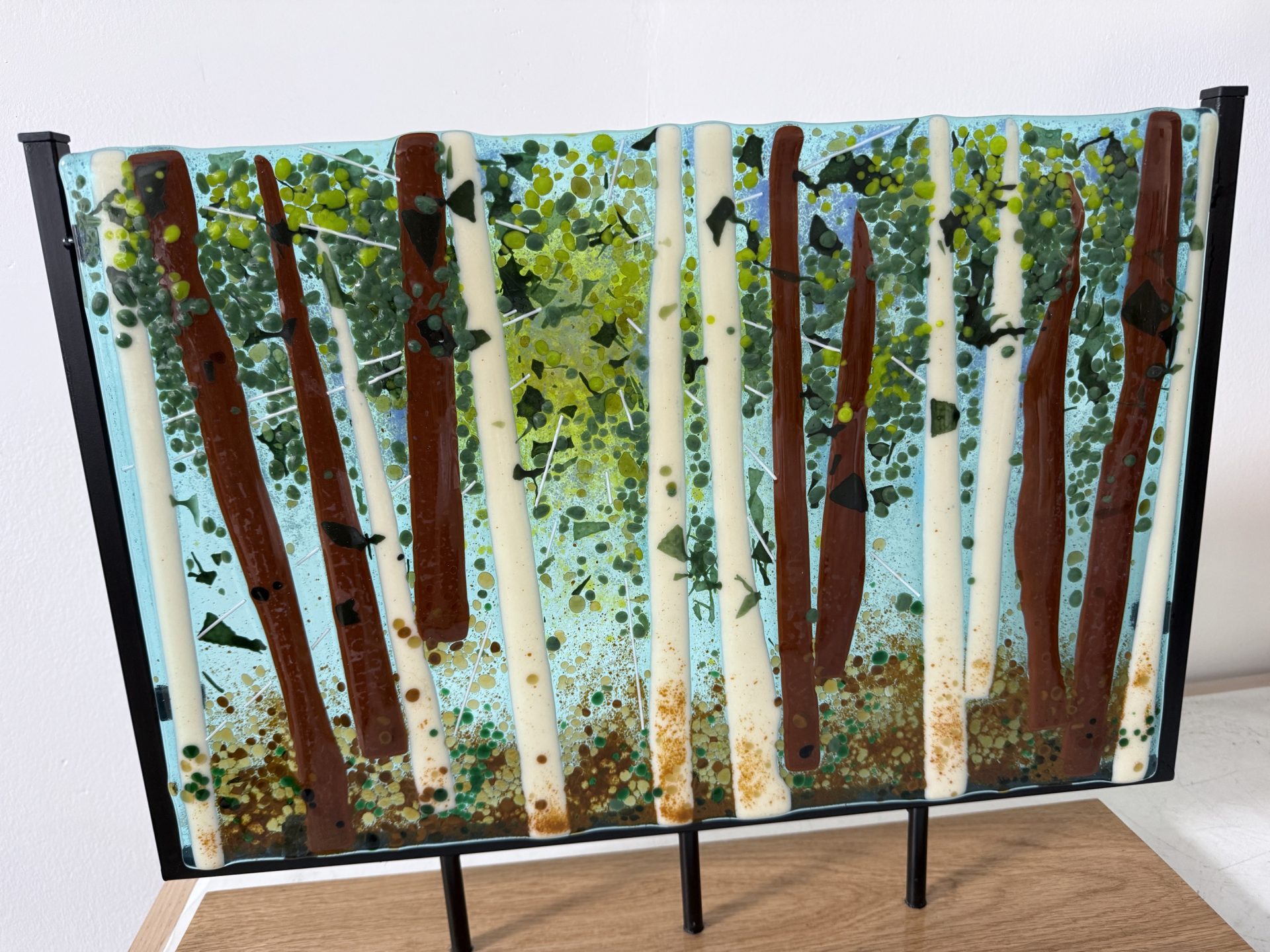 Whispers of Depth - Fused Glass