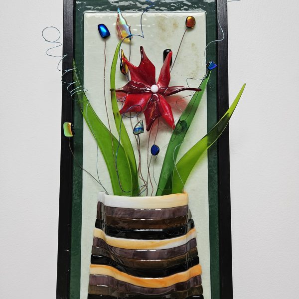 Garden Flourish - Fused Glass