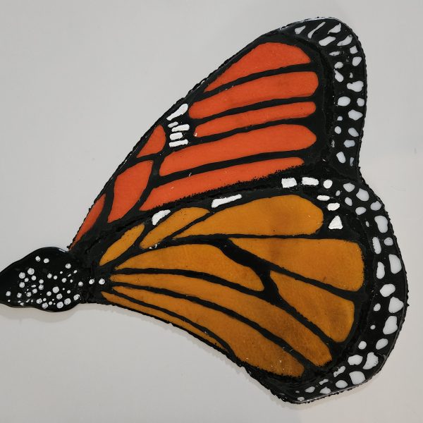 Monarch Daydream - Fused Glass