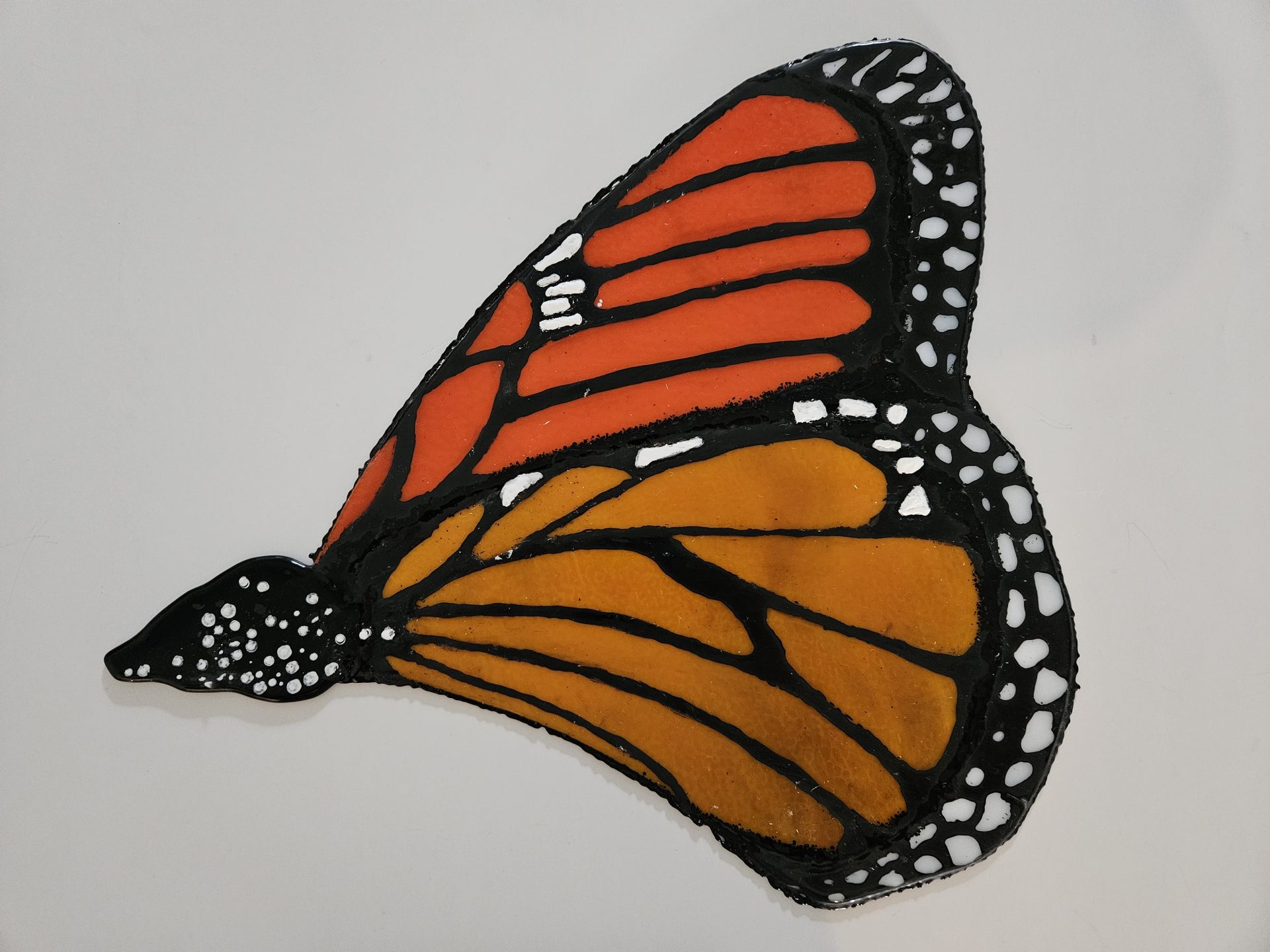 Monarch Daydream - Fused Glass
