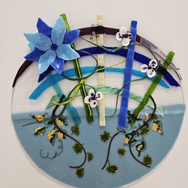 Garden Lattice - Fused Glass