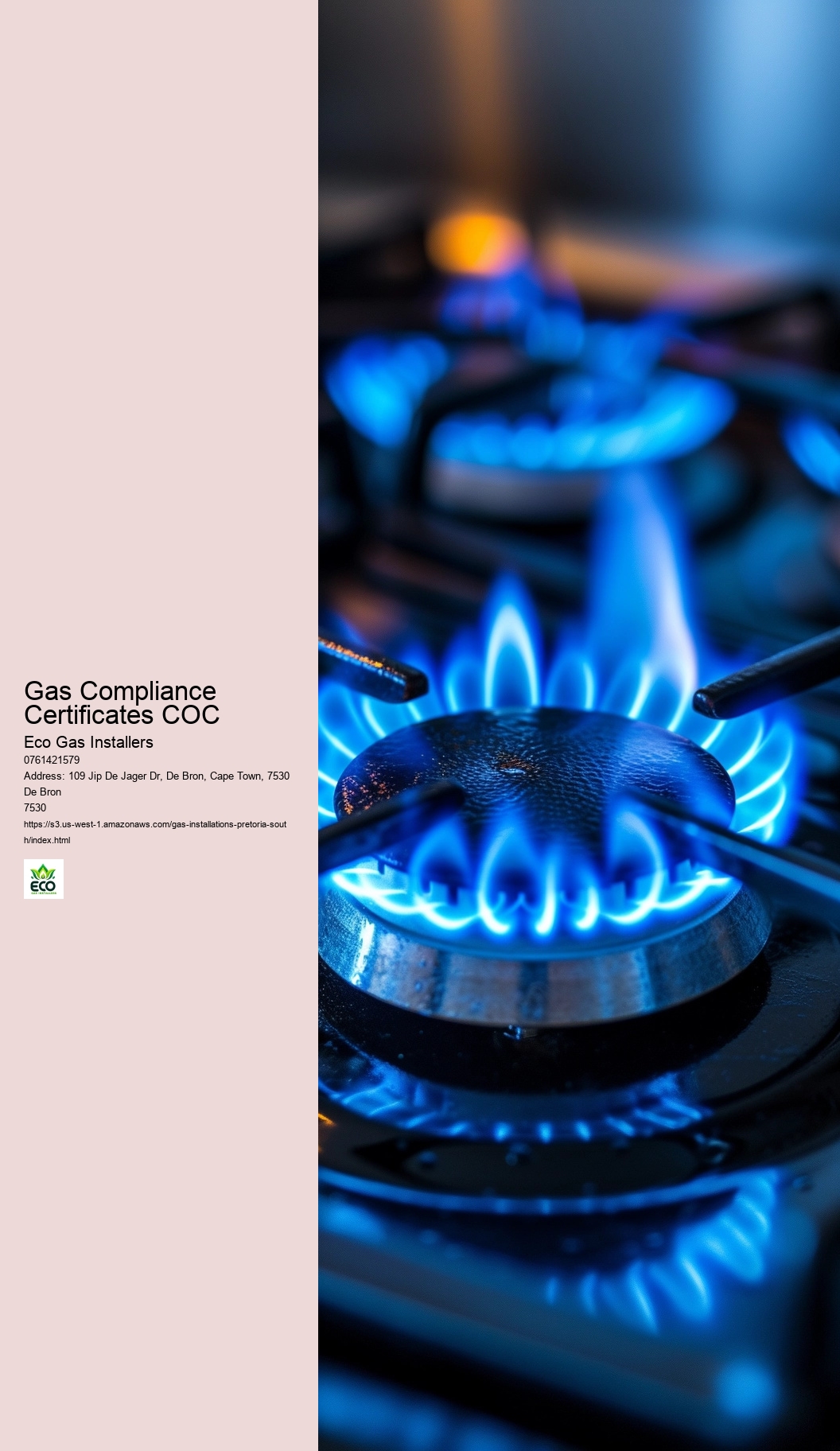 Gas Compliance Certificates COC