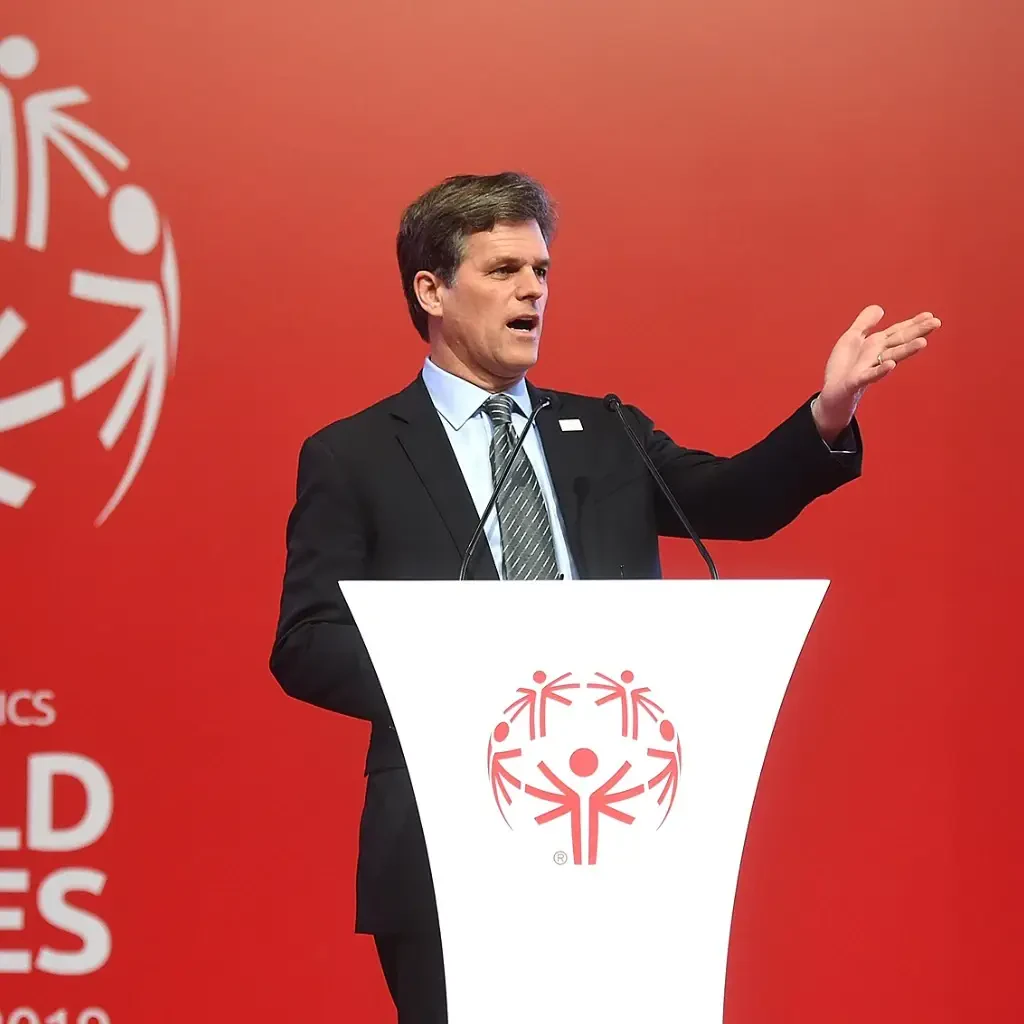 Portrait of Timothy Shriver