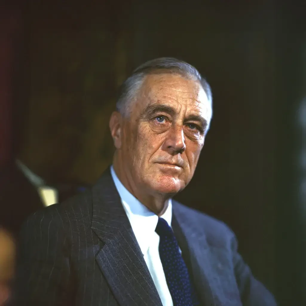 Portrait of Franklin D. Roosevelt