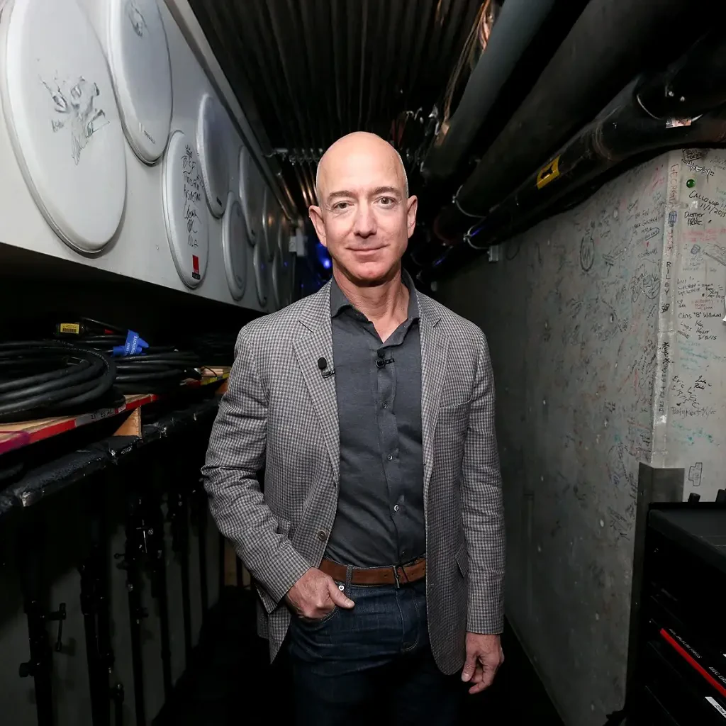 Portrait of Jeff Bezos