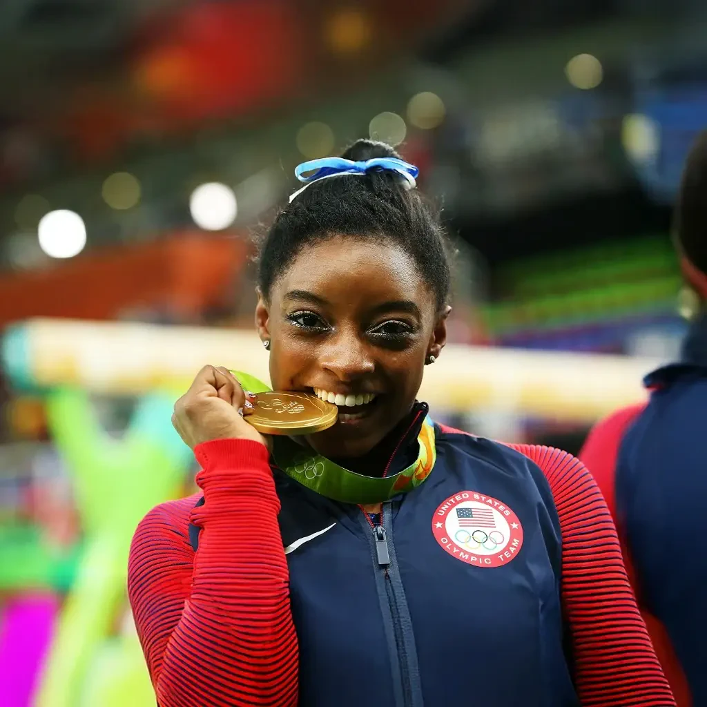 Portrait of Simone Biles