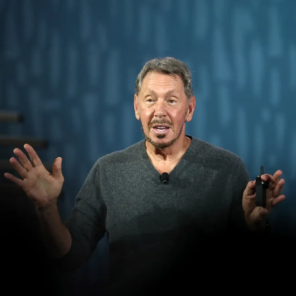 Larry Ellison portrait