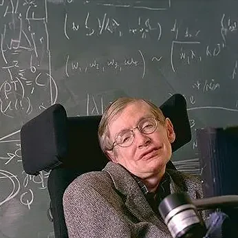 Portrait of Stephen Hawking