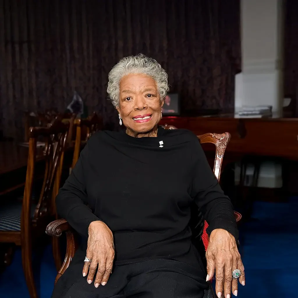 Portrait of Maya Angelou
