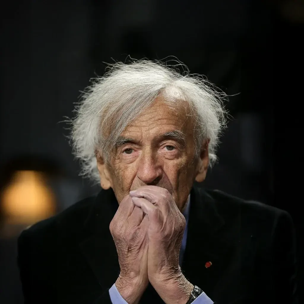 Portrait of Elie Wiesel