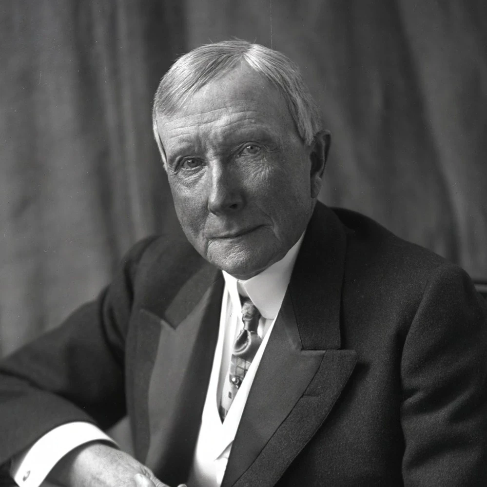 Portrait of John D. Rockefeller
