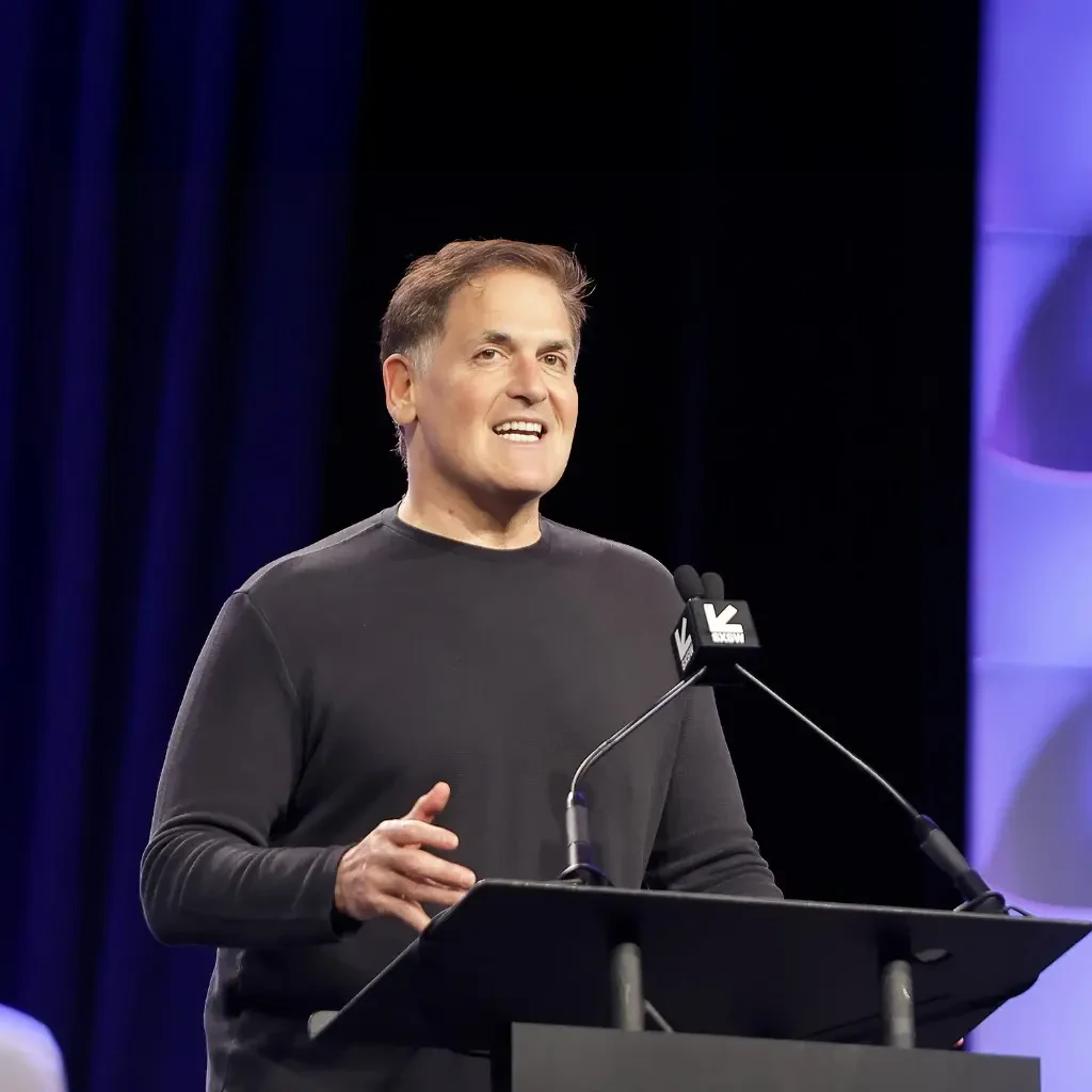 Portrait of Mark Cuban