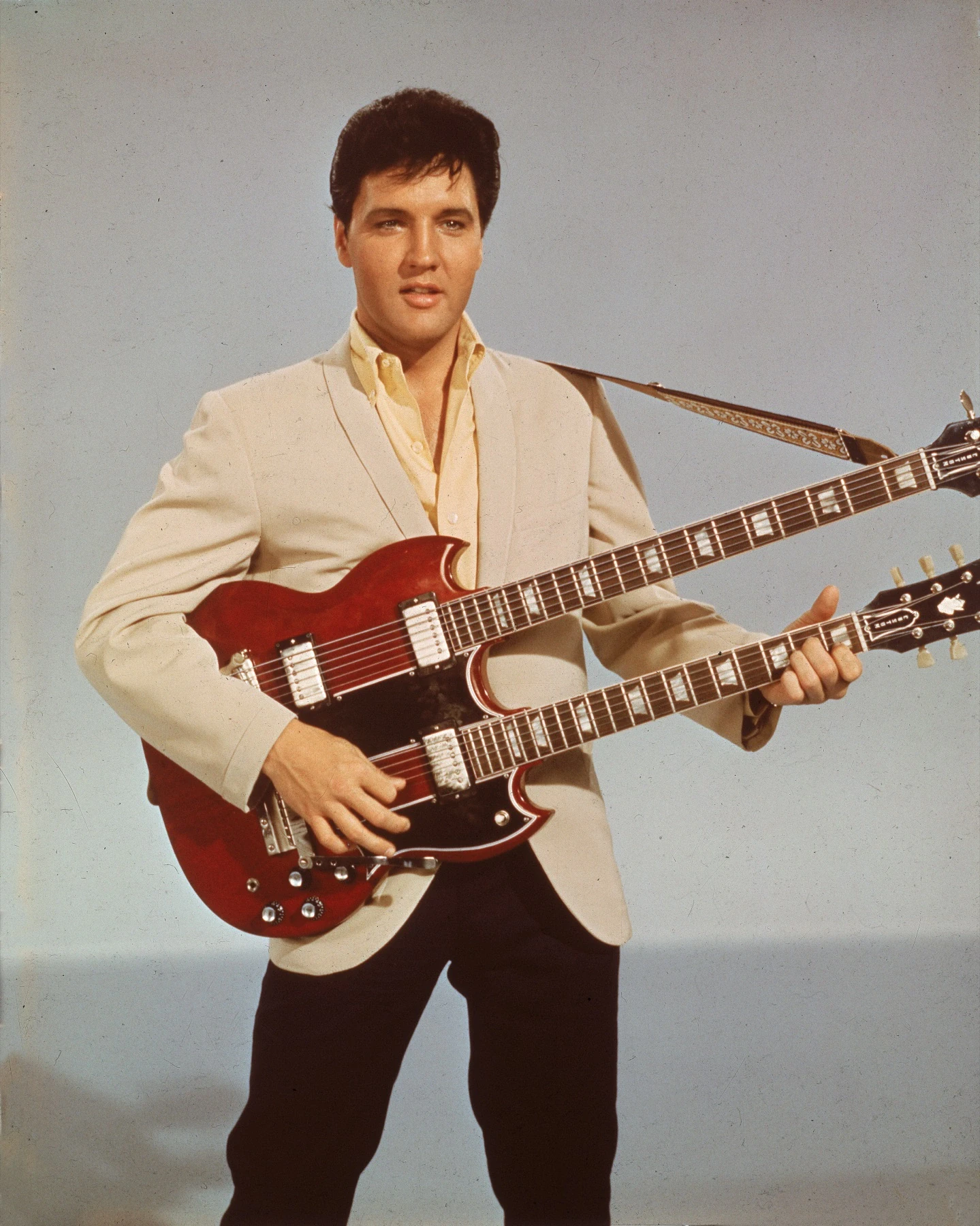 Portrait of Elvis Presley