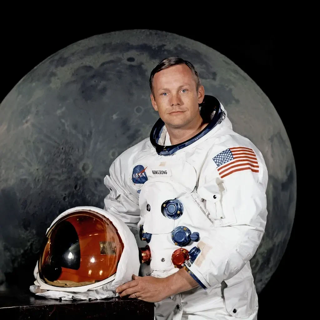 Portrait of Neil Armstrong