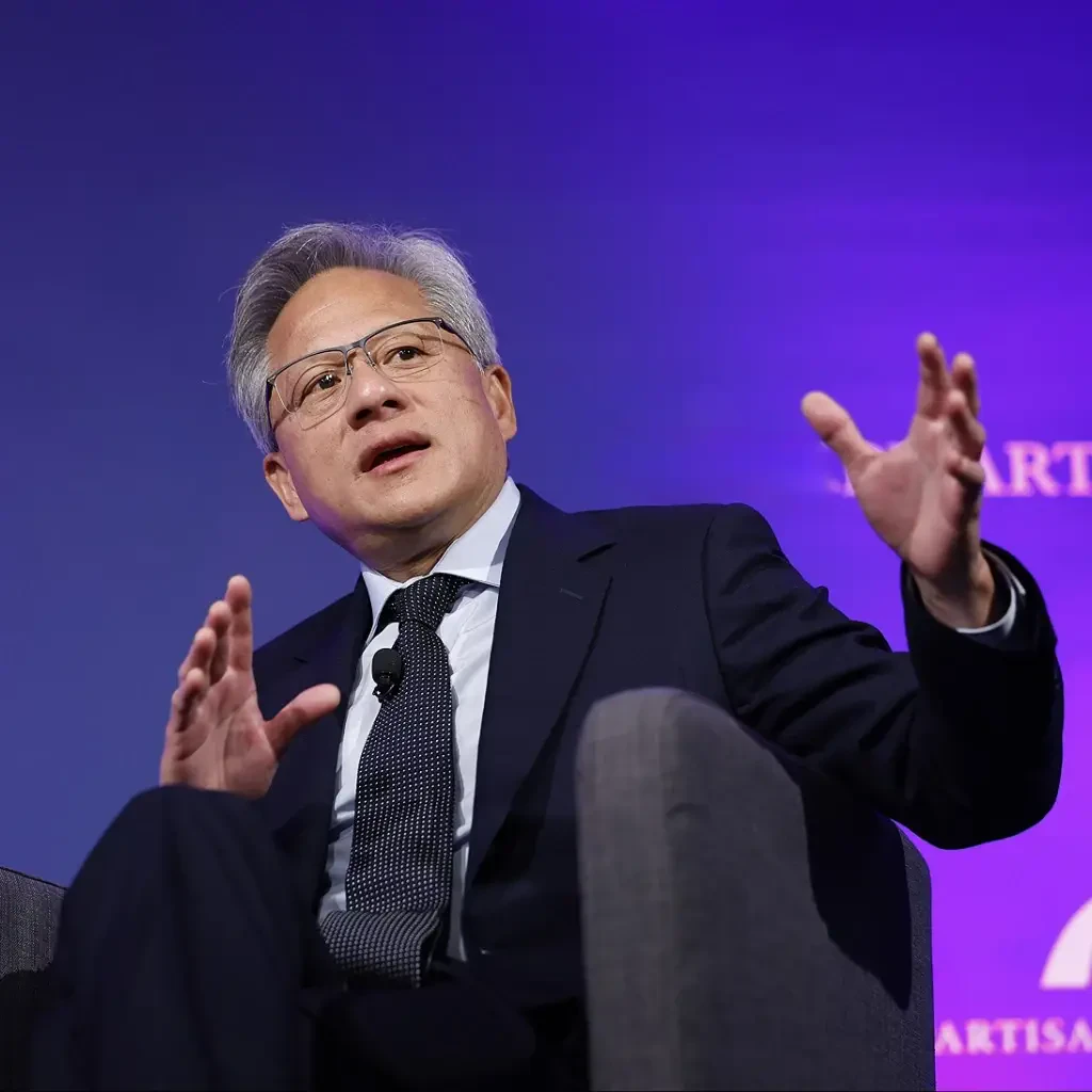 Portrait of Jensen Huang