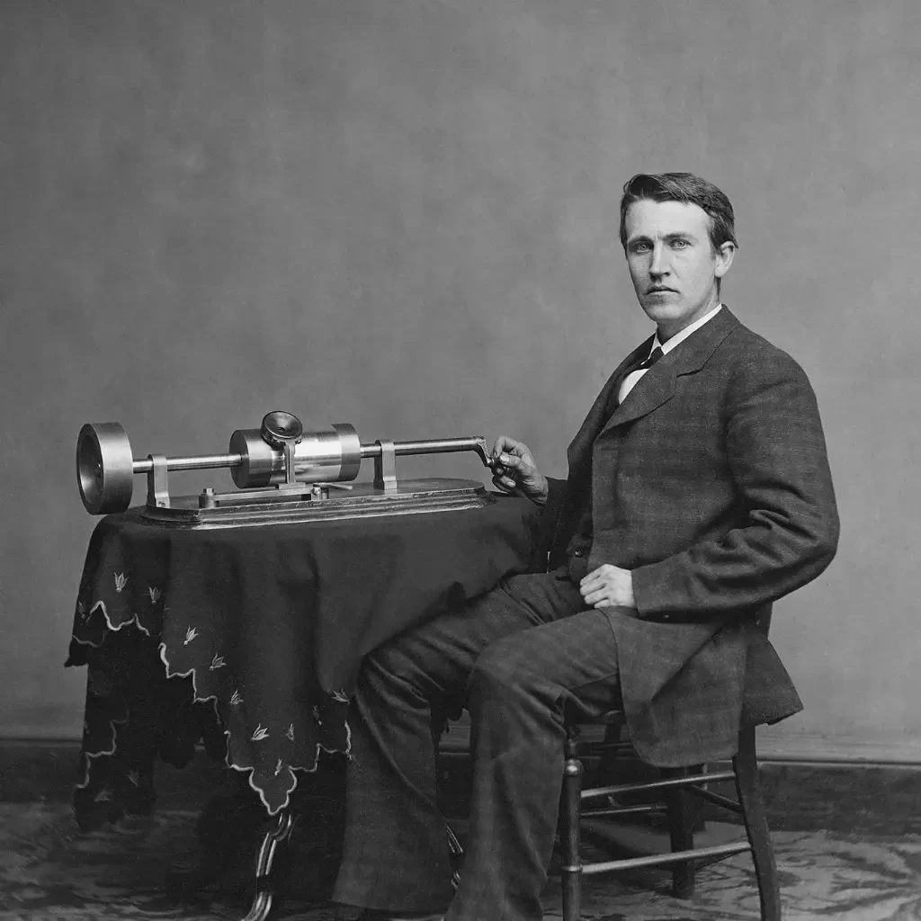 Portrait of Thomas Edison