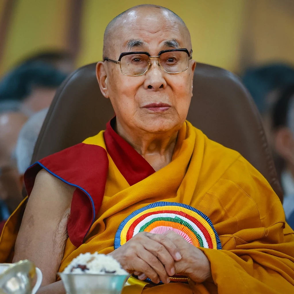 Portrait of Tenzin Gyatso (Dalai Lama)