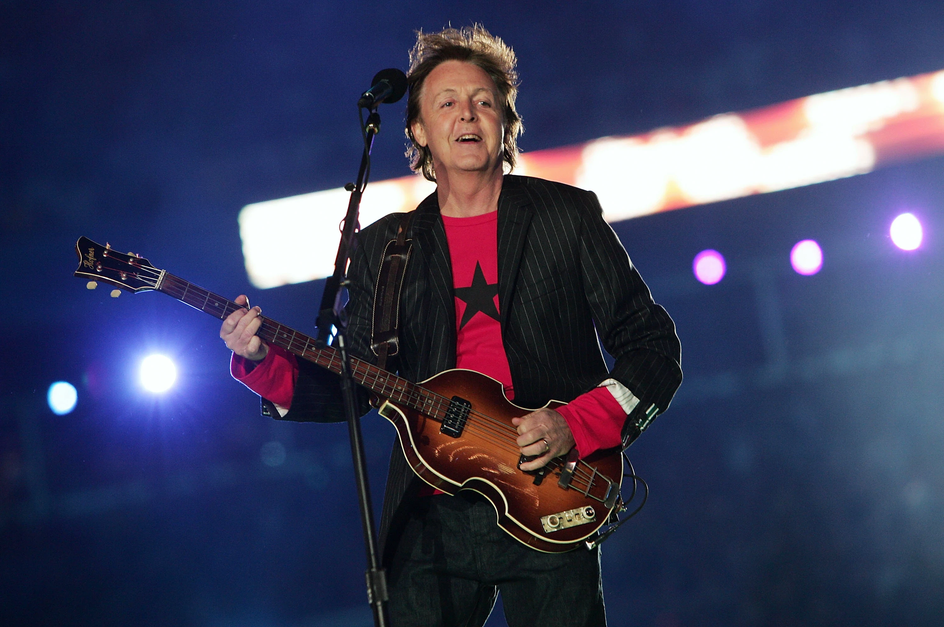 Portrait of Paul McCartney