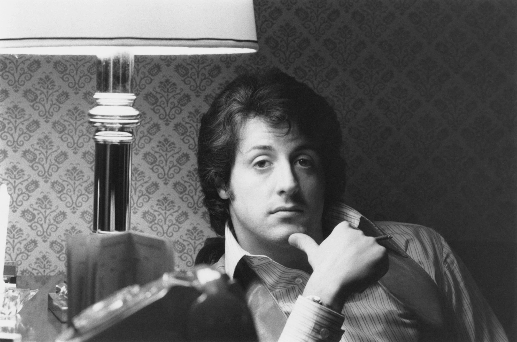 Portrait of Sylvester Stallone