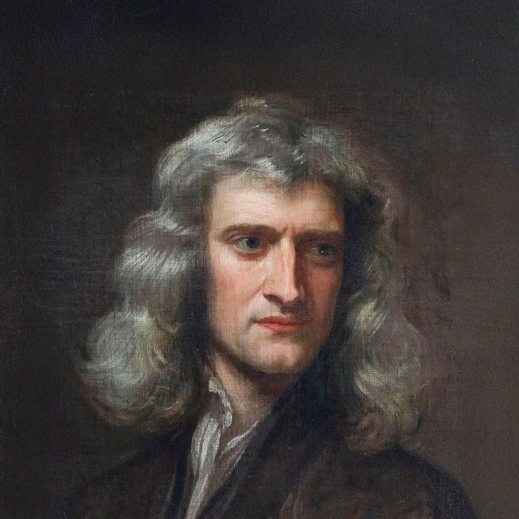 Portrait of Isaac Newton