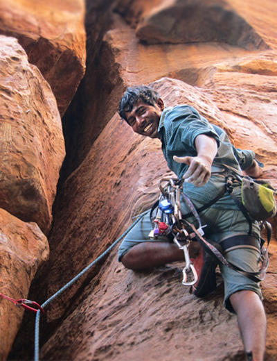 climbing badami ganesh