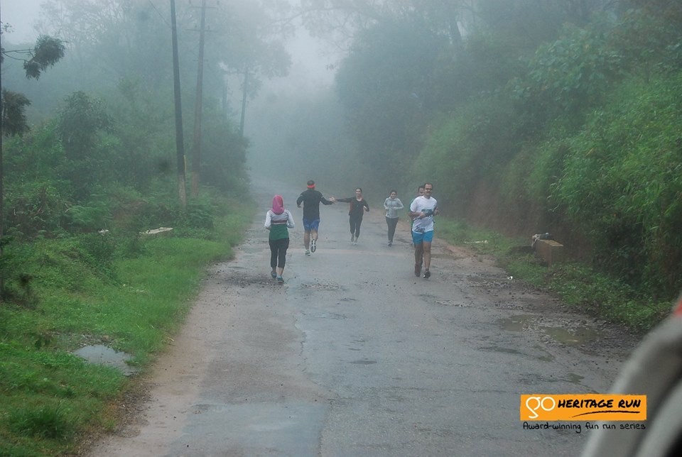 Coorg Run route