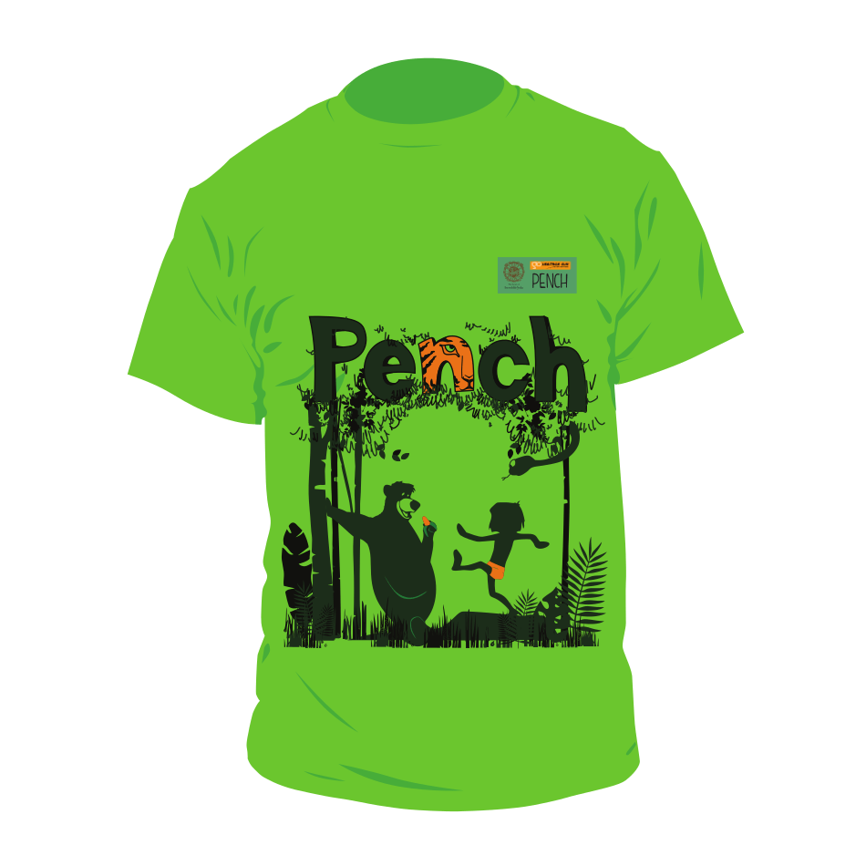 ghr pench 2018 run t-shirt