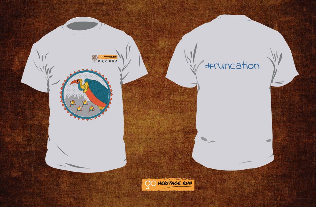 Orchha 2018 run t-shirt