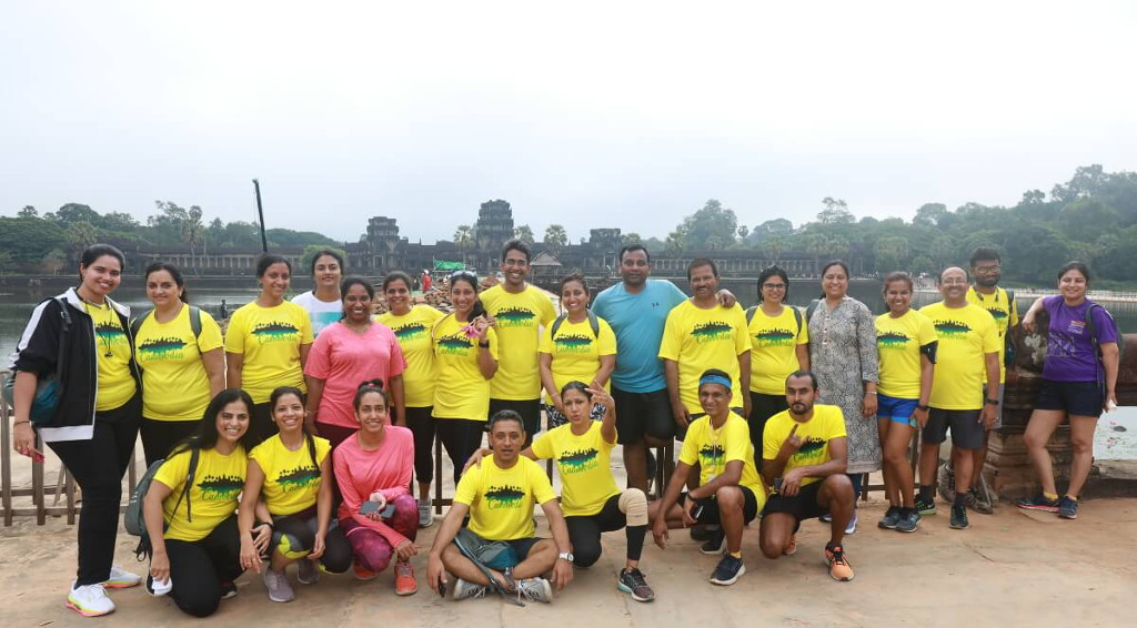 Group finisher photo &mdash; GHR Runcation Cambodia 2019