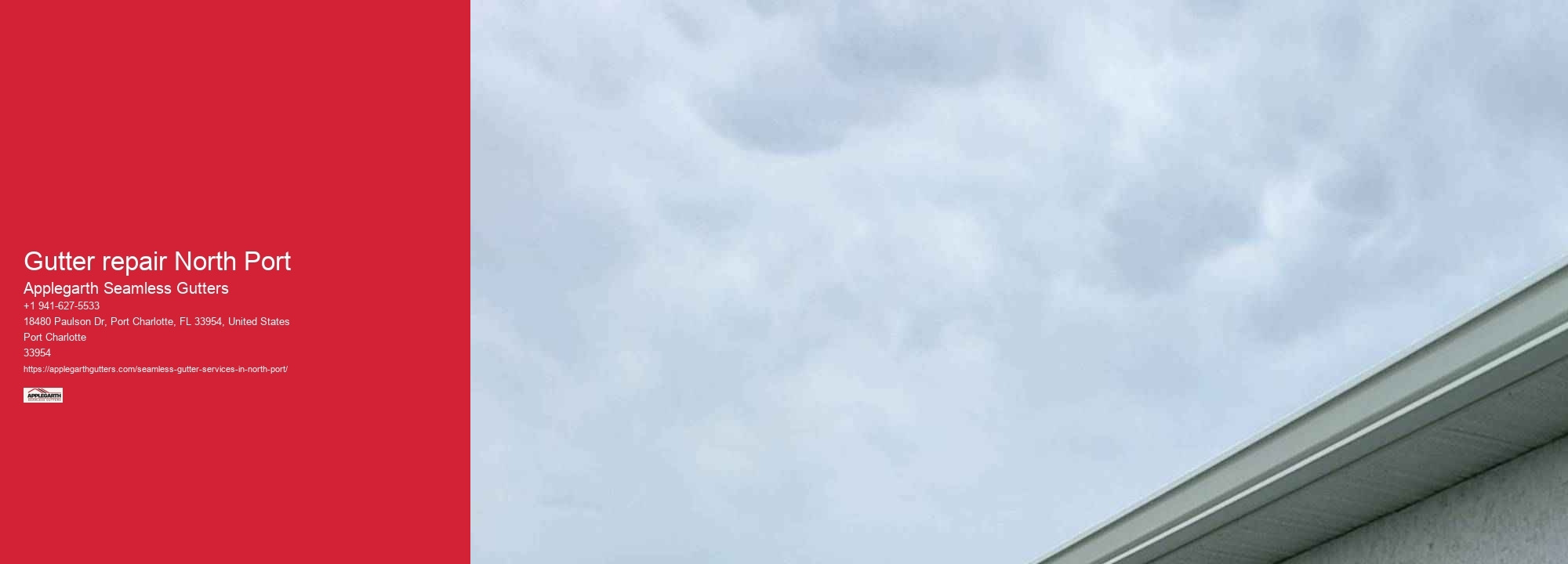 Gutter repair North Port