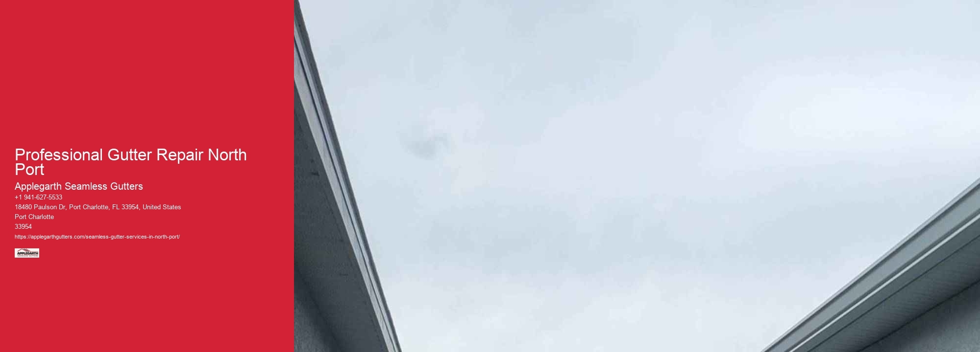 Professional Gutter Repair North Port