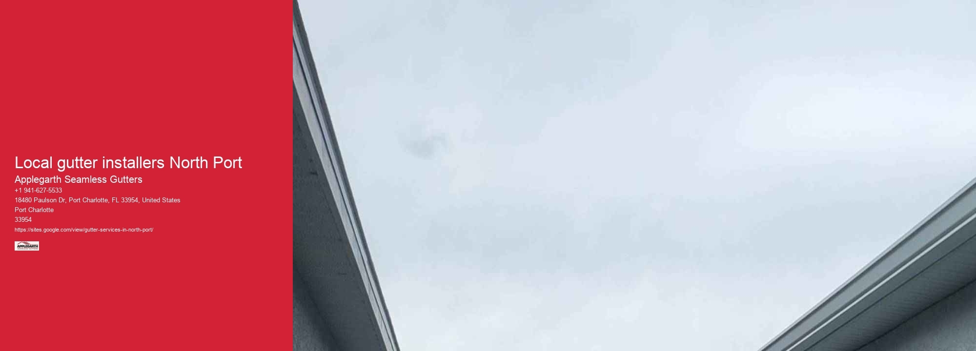 Local gutter installers North Port