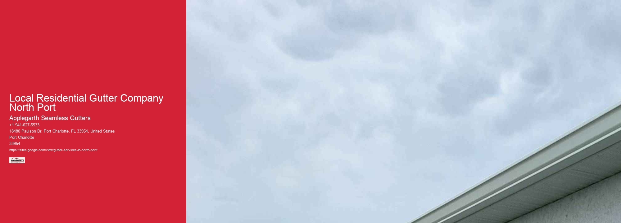 Local Residential Gutter Company North Port