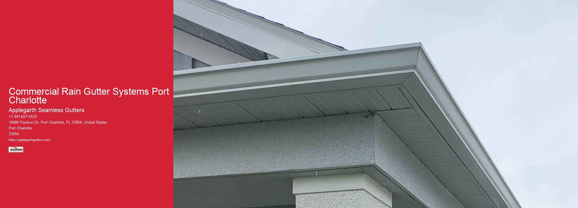 Commercial Rain Gutter Systems Port Charlotte