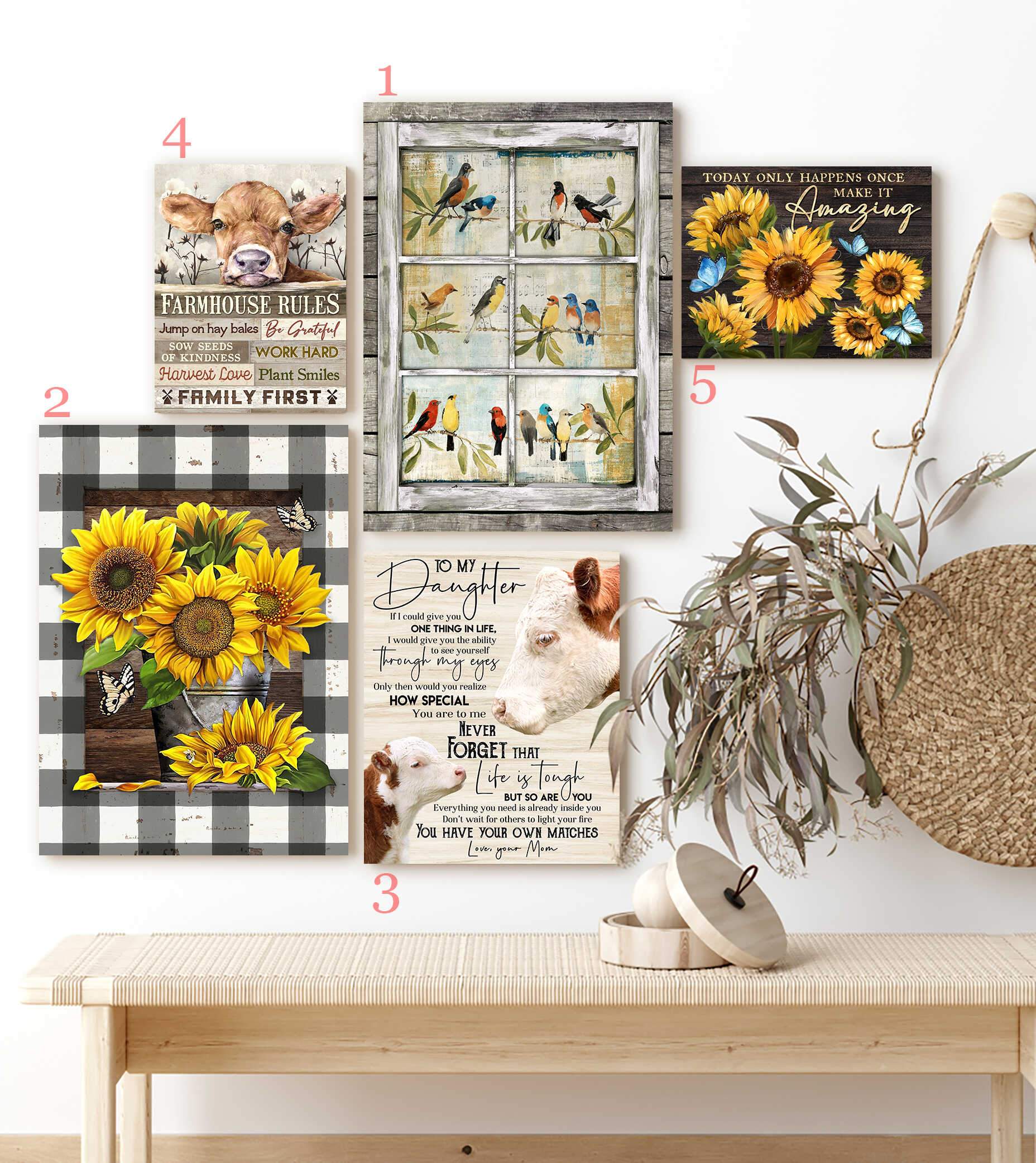 Blog, Wall Decor The Best Farmhouse Gallery Wall Art