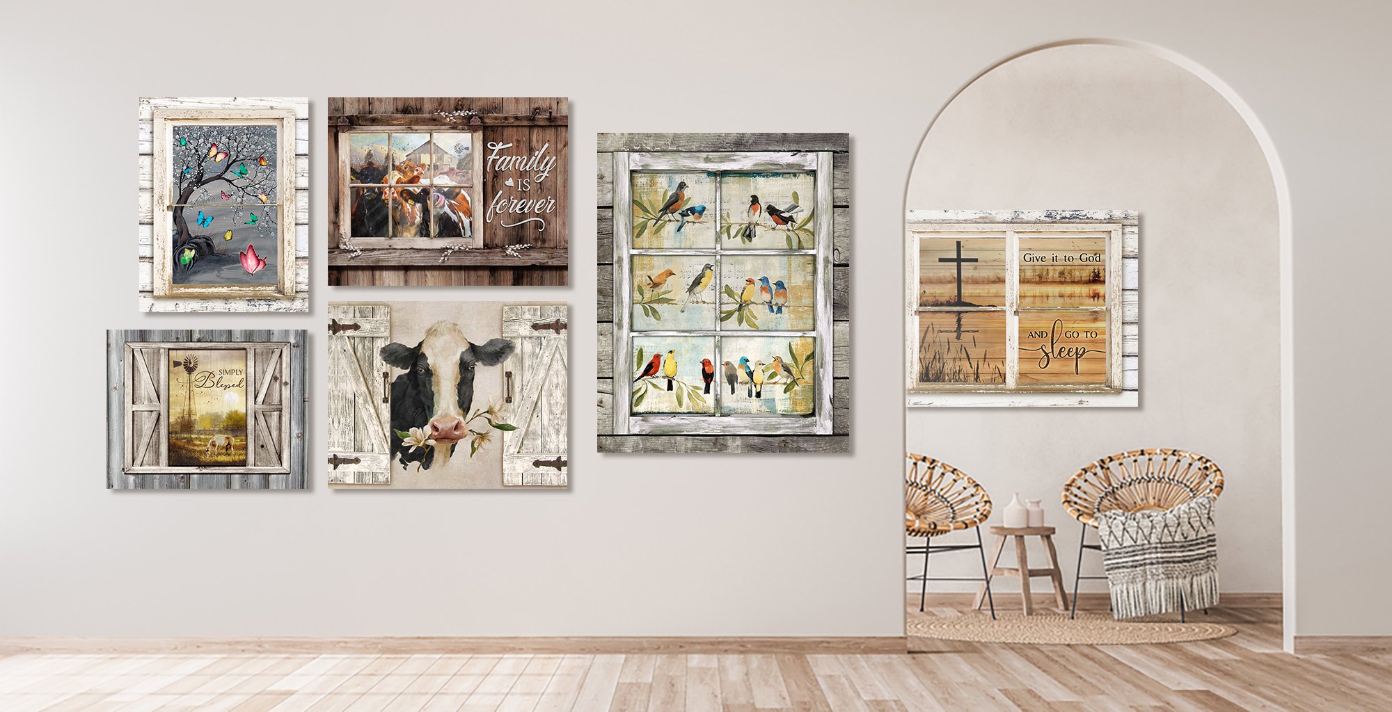 Blog, Farmhouse Decor, Wall Decor Hayooo Farmhouse Wall Art You'll Love In 2021