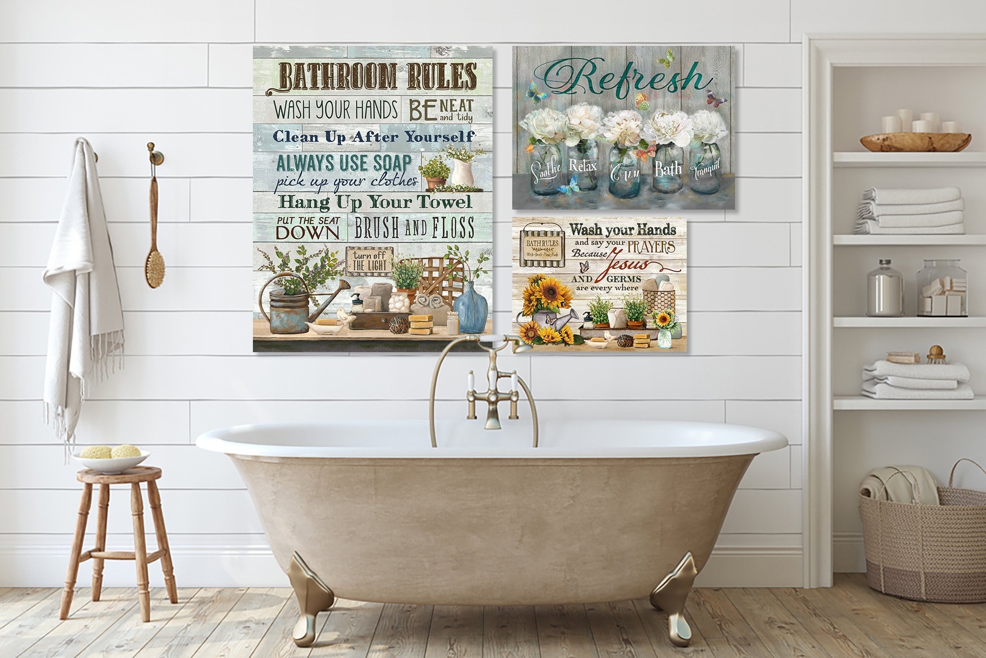Blog, Farmhouse Decor, Wall Decor Hayooo Farmhouse Wall Art You'll Love In 2021