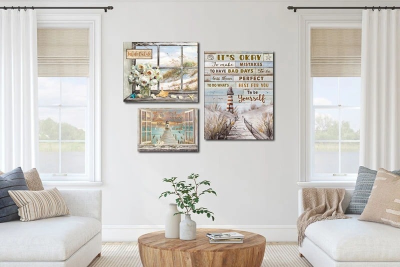 Blog, Farmhouse Decor Coastal Color Scheme For Home Decoration